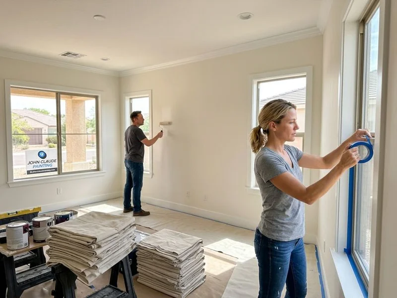Phoenix interior after two-coat repaint