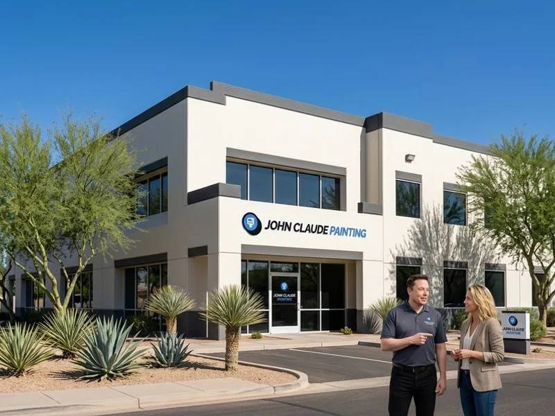 Phoenix office exterior repaint