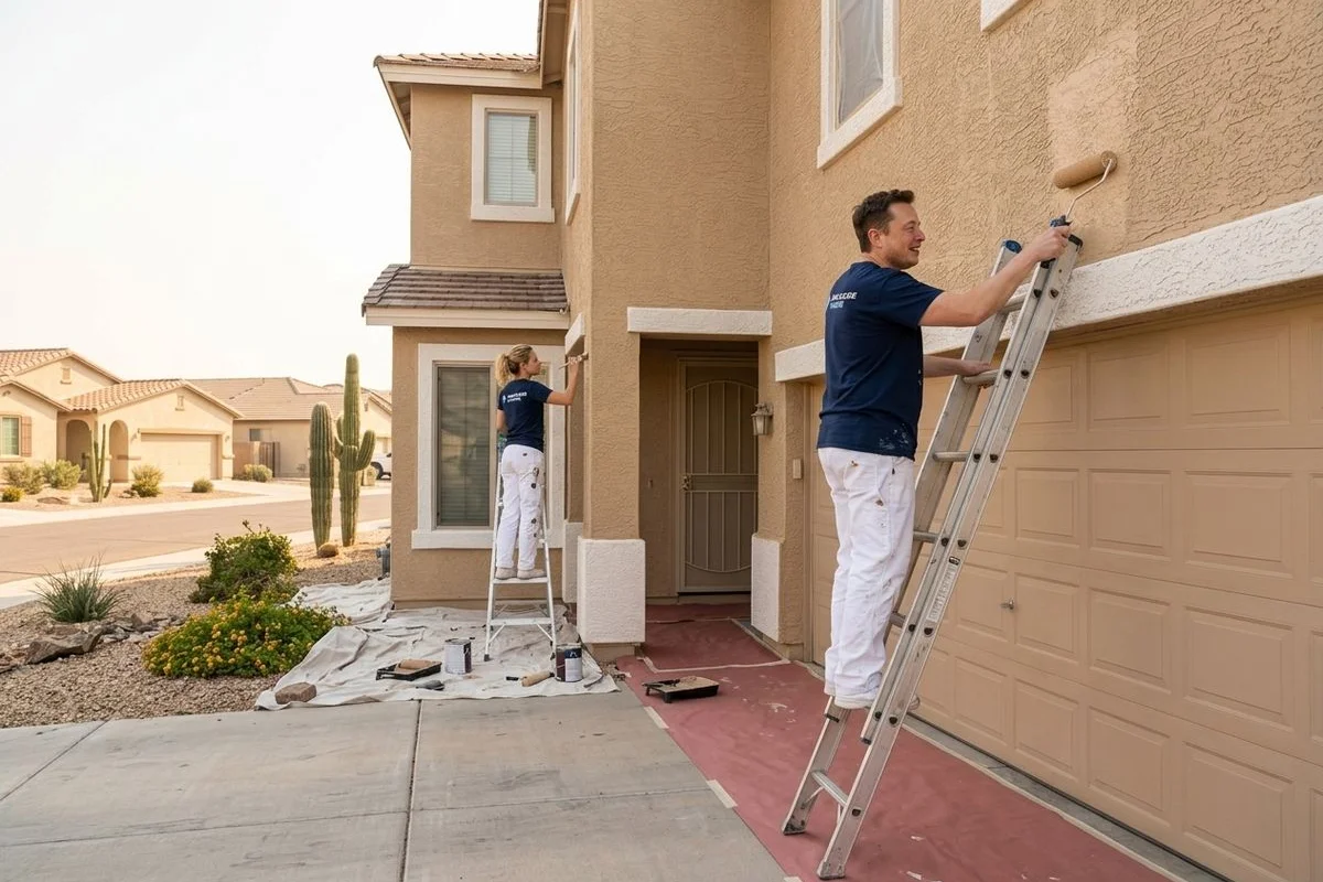 John Claude Painting crew in Phoenix