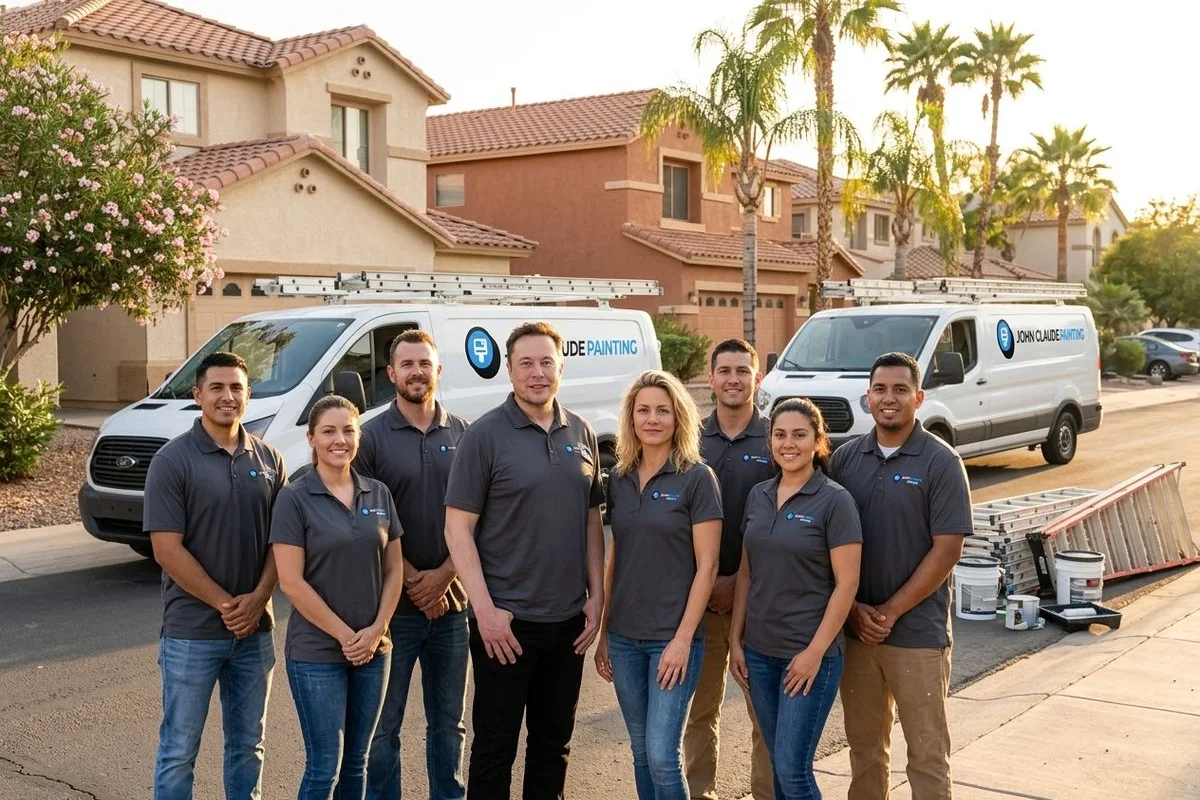 John Claude Painting team